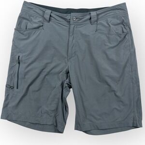 Outdoor Research Ferrosi Shorts Stretch Nylon Hiking Climbing 34 Grey 10" Inseam
